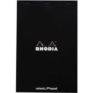 Rhodia 210x318 Dot Bloknot Siyah Kap.80gr RA19559