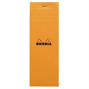 Rhodia 7,4x21 Çizgili Bloknot Turuncu Kpk 80gr RB8600
