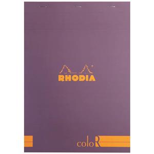 Rhodia A4 Çizgili Bloknot Mor Kpk 90gr RS18970