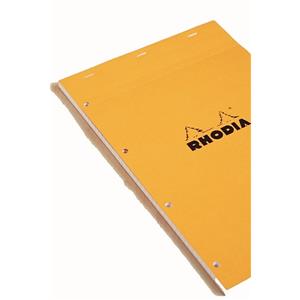 Rhodia A4 Çizgili Bloknot Turuncu Kapak 119600