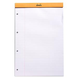 Rhodia A4 Çizgili Bloknot Turuncu Kapak 119600