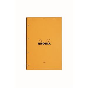 Rhodia A4 Çizgili Bloknot Turuncu Kapak 119600