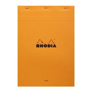 Rhodia A4 Çizgili Bloknot Turuncu Kapak 18600