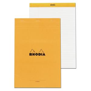 Rhodia A4 Çizgili Bloknot Turuncu Kapak 18600