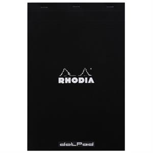 Rhodia A4 Dot Bloknot Siyah Kap.80gr RA18559