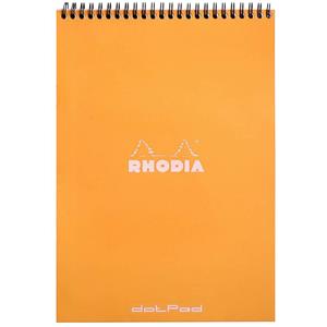 Rhodia A4 Dot Bloknot Turuncu Kap.Spiralli 80gr RA18503