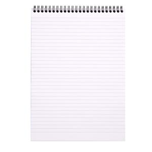 Rhodia A4 Spiralli Çizgili Bloknot Turuncu 80yp RA18501