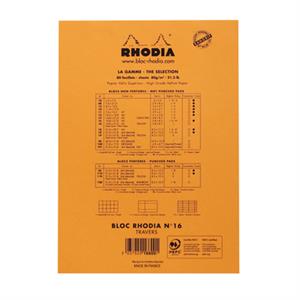 Rhodia A5 148x210 Çizgili Bloknot Turunc Kpk 16600