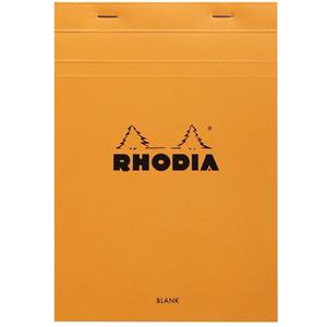 Rhodia A5 Çizgisiz Bloknot Turuncu Kpk 80gr RT16000