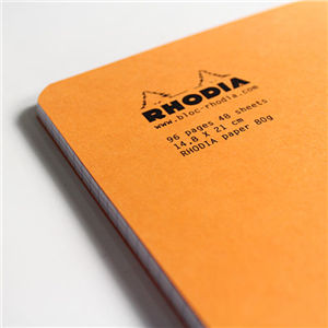 Rhodia A5 Kareli Defter Turuncu Kapak 119184