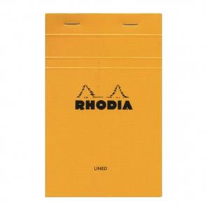 Rhodia A6 105x148 Çizgili Bloknot Turuncu kp 13600