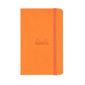 Rhodia Çizgisiz Defter 90x140 Turuncu Sertk.118078