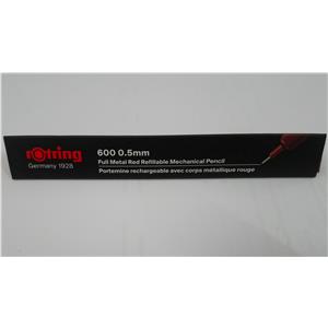 Rotring 600 Versatil Kalem 0.5mm Kırmızı 2114264