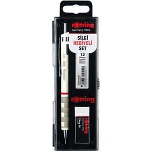 Rotring Tikky Rd 0.5 Versatil+Silgi+Min Beyaz