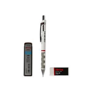 Rotring Tikky Rd 0.7 Versatil+Silgi+Min Beyaz RO-KK07-07B