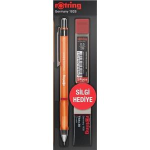 Rotring Visuclick 0.5mm Versatil+Silgi+Min Turuncu