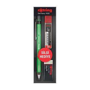 Rotring Visuclick 0.5mm Versatil+Silgi+Min Yeşil