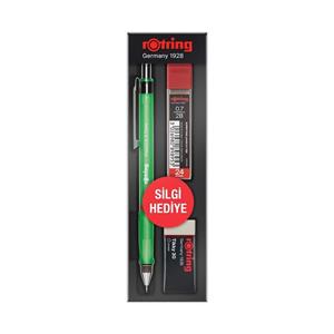 Rotring Visuclick 0.7mm Versatil+Silgi+Min Yeşil