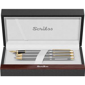 Scrikss 722w Baliksirti Gold Krom 3lü Set