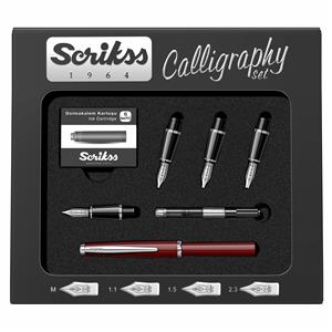 Scrikss Calligraphy Set Bordo