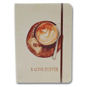 Scrikss Defter A6 Çizgisiz I Love Latte Coffee