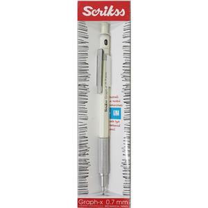 Scrikss Graph-X Metal Versatil 0.7 Mm Beyaz