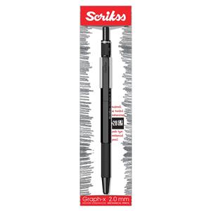 Scrikss Graph-X Metal Versatil 2 mm Mat Siyah