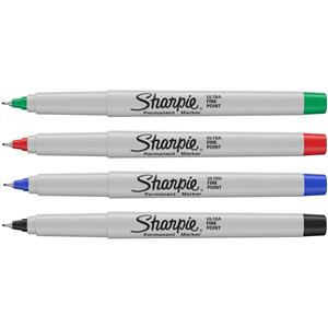 Sharpie Ultra Fine Permanent Markör 4lü 1985879