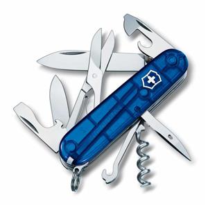 Victorinox Climber Çakı Şeffaf Mavi VT 1.3703.T2