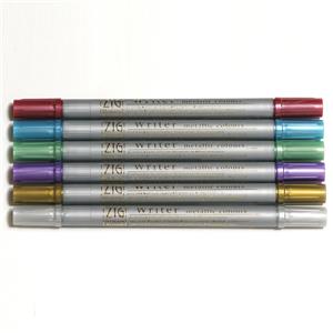 Zig Writer Metallic Davetiye Kalemi Violet Ms-8000