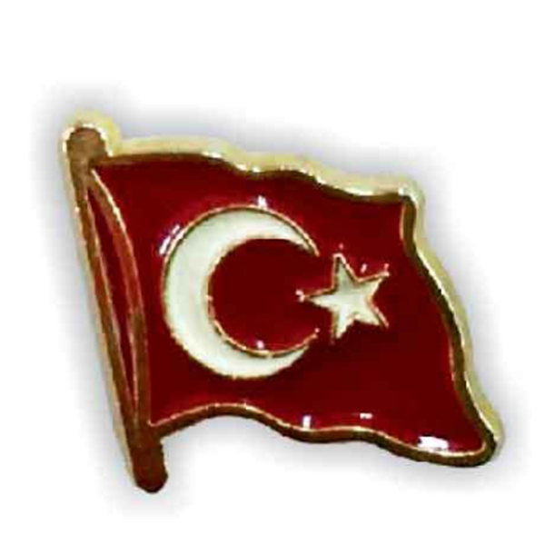 Buket Türk Bayrağı Rozet BKT-604