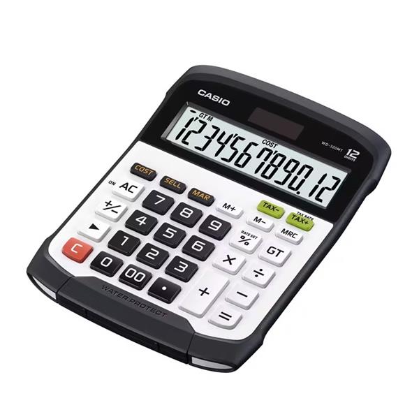 Casio Hesap Makinesi Yıkanabilir Tuşlu 12 Hane WD-320MT