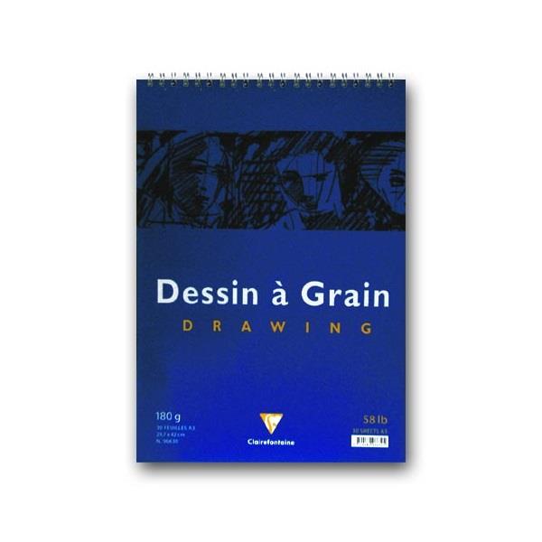 Clairefontaine Dessin A Grain Blok A3 180gr 30y 30