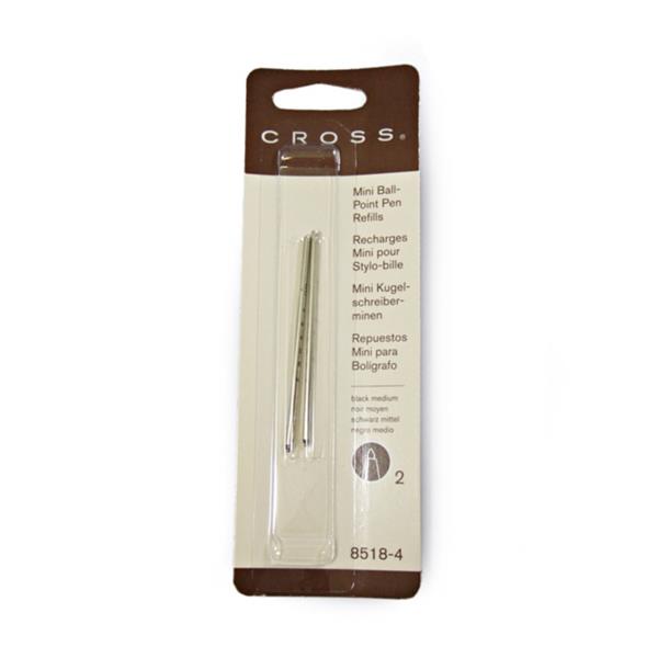 Cross Refil Tech3 Refil Siyah Medium Kartta 2li 8518-4