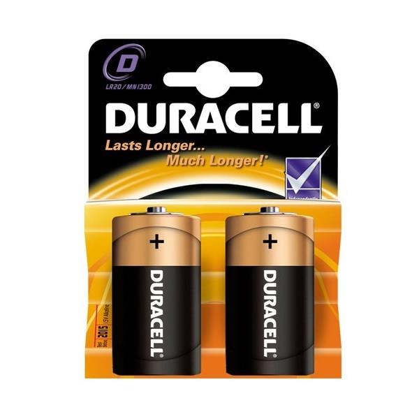 Duracell D Pil Büyük Boy 2li