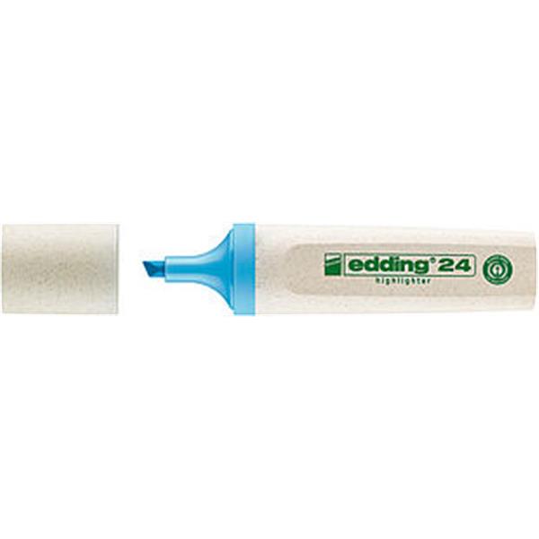 Edding Ecoline Fosforlu Kalem Mavi 24
