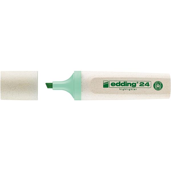 Edding 24 Ecoline Fosforlu Kalem Pastel Yeşil ED24137