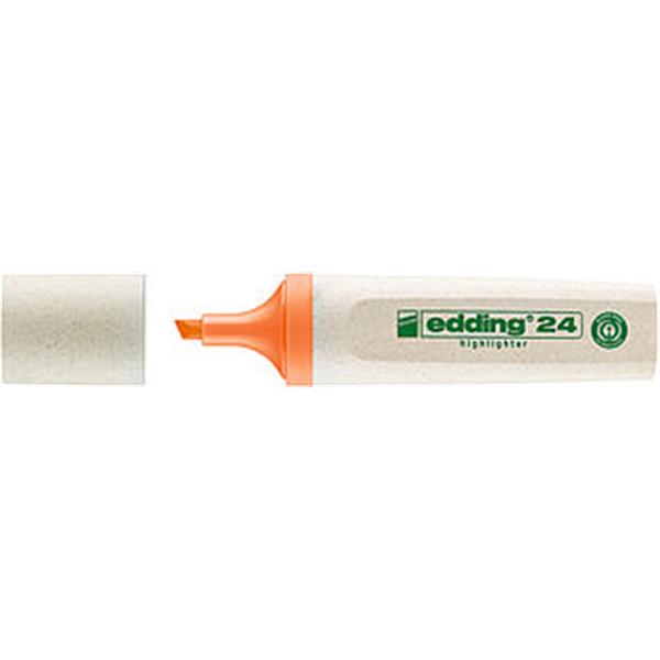 Edding 24 Ecoline Fosforlu Kalem Turuncu ED2406