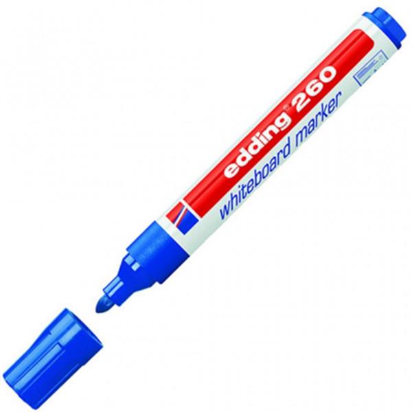 Edding Beyaz Tahta Kalemi E-260 Mavi