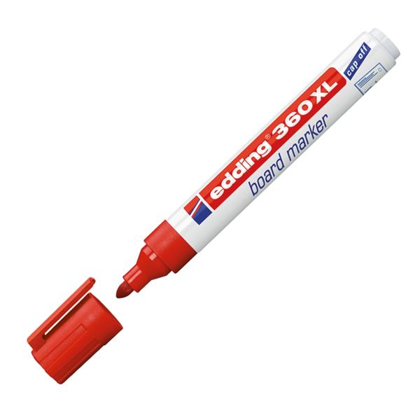 Edding Beyaz Yazı Tahtası Kalemi Kırmızı (E-360xl)