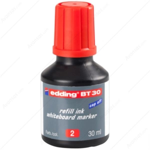 Edding Boardmarker Mürekkebi 30 Ml Kırmızı (E-Bt30)