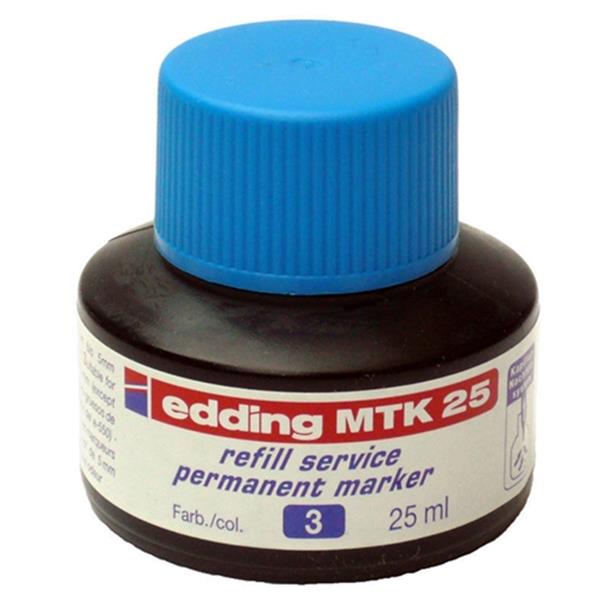 Edding Mtk25 Permanent Kalem Mürekkebi 25ml Mavi