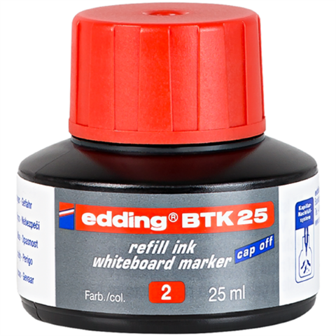 Edding Mürekkep 25 Ml Kirmiz(E-Btk25)