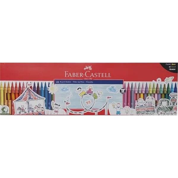 Faber Castell Klasik Keçeli Kalem 48li 5062000015