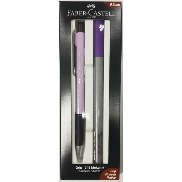 Faber Castell Grip 1345 Versatil Kalem 0.5 + Finepen Hediye