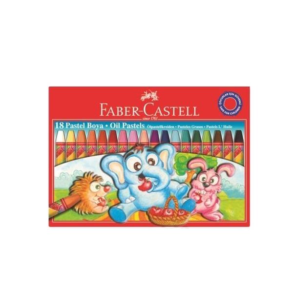Faber Castell Karton Kutu Pastel Boya 18 Renk 5282125318