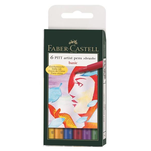 Faber Castell Pitt Çizim Kalemi Ana Renkler 5188167103