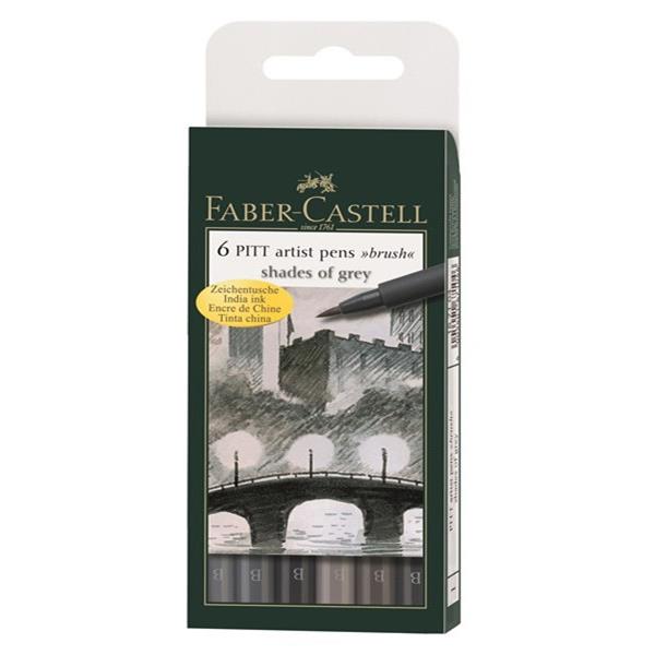 Faber Castell Pitt Çizim Kalemi Gri Tonları 5188167104