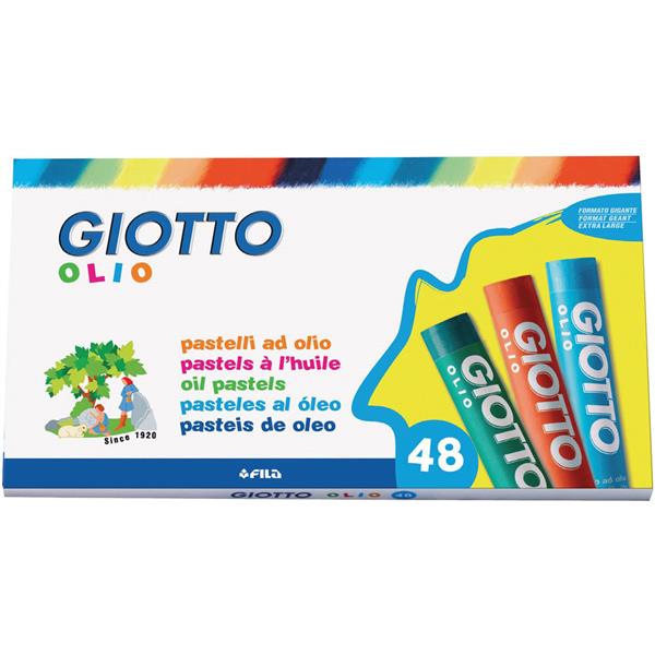 Giotto Yağlı Pastel Boya 48li 293200
