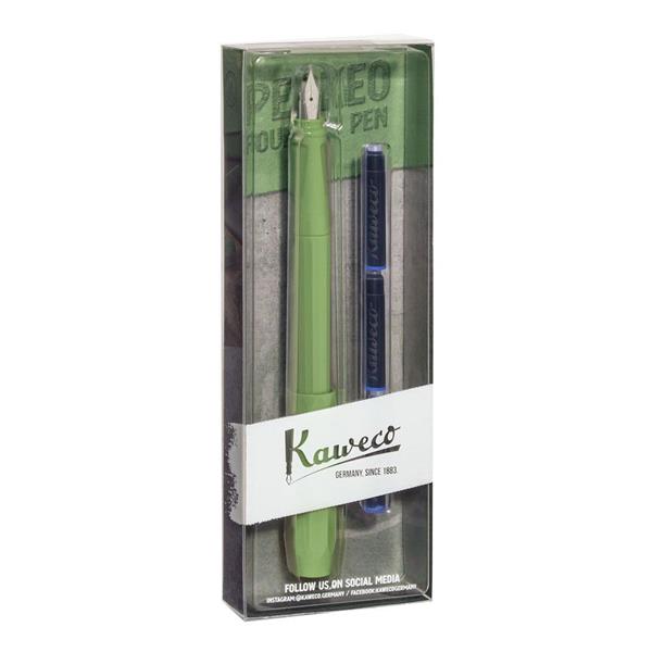 Kaweco Perkeo Dolma Kalem Set Orman Yeşili F Uç 10002227